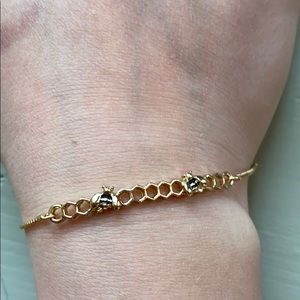 Honeybee gold bracelet